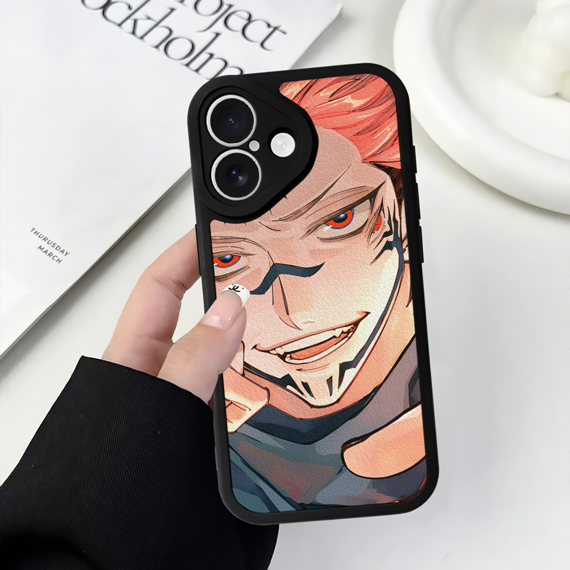 （画像用） SPY×FAMILY间谍家家酒 【iPhone 16シリーズ対応】シリコンスマホケース（レザー調） 材質：シリコン